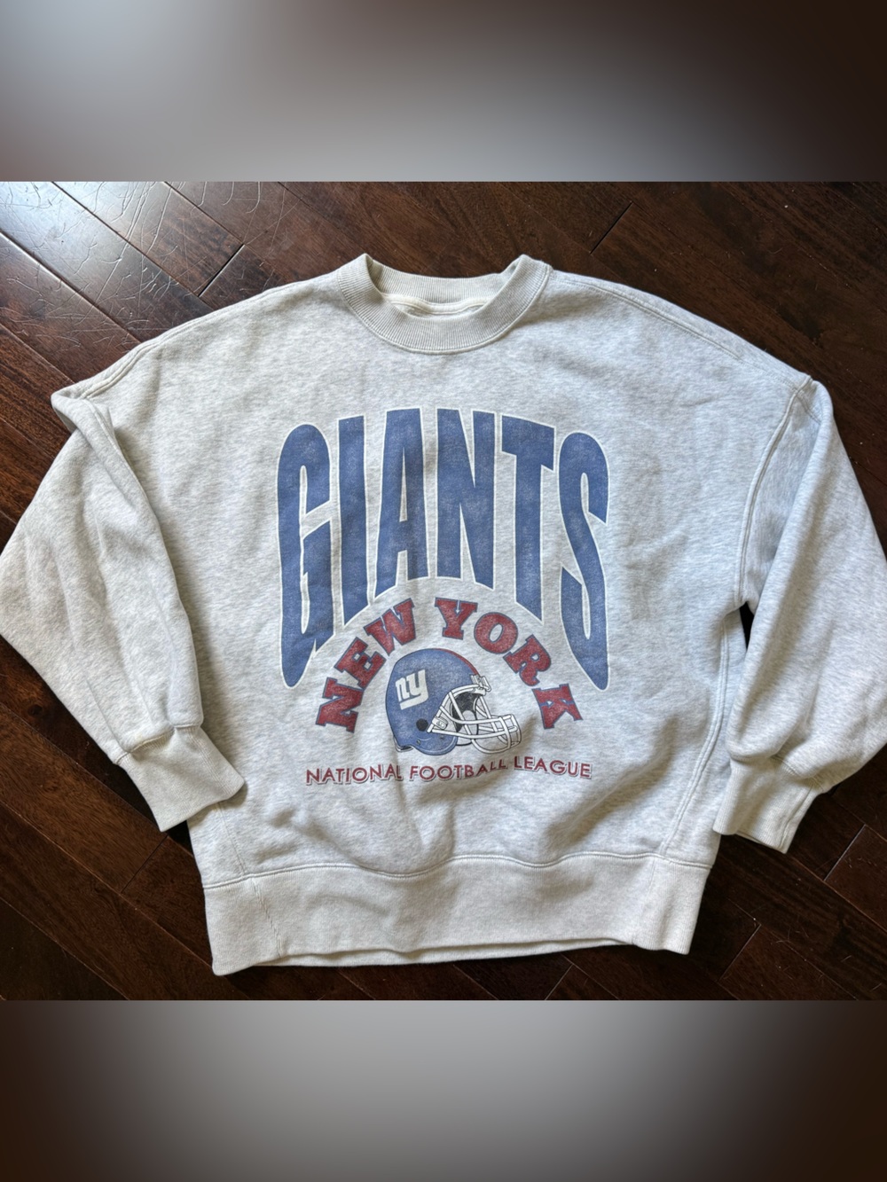 Abercrombie x NFL New York Giants Vintage Oversized Sweatshirt XXS